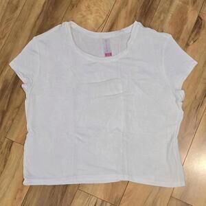 No Boundaries Crop Top Tee Shirt Women's Junior's XL